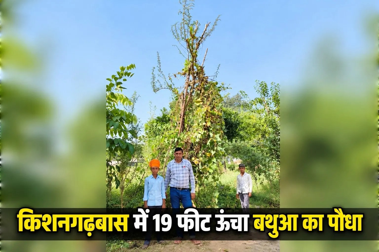 kishangarhbas 19 feet bathua