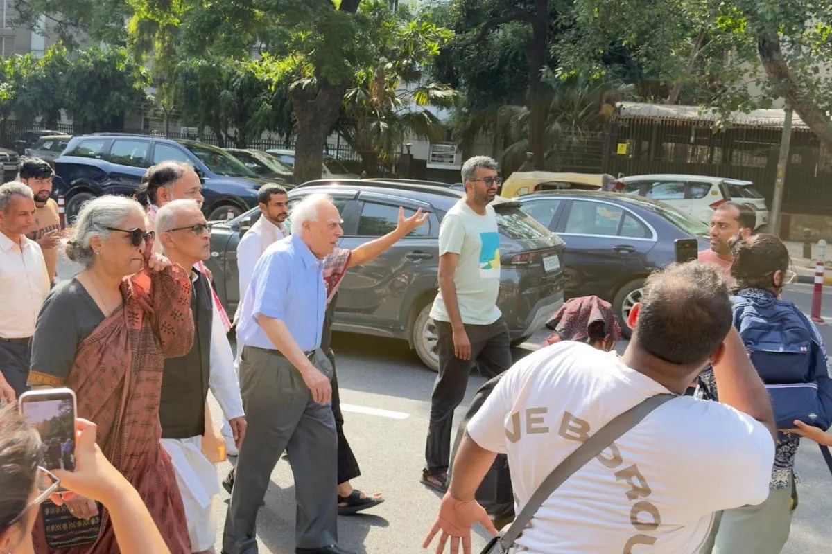 Gyanesh Kumar Protest