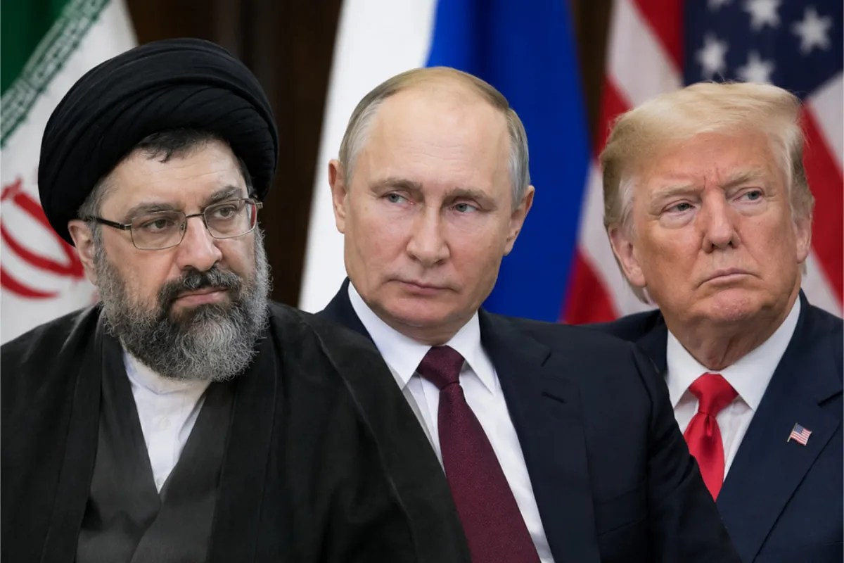 Mojtaba Khamenei, Vladimir Putin and Donald Trump
