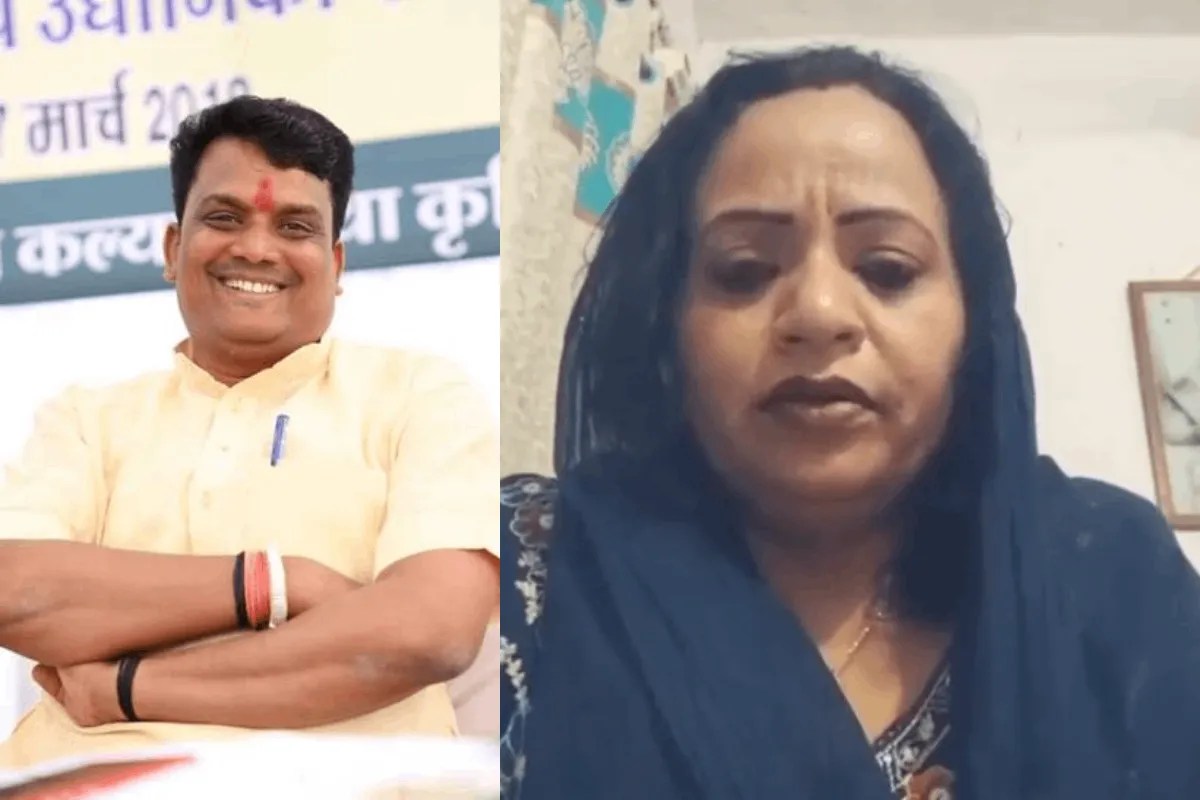 nagar singh chauhan controversy woman new video viral