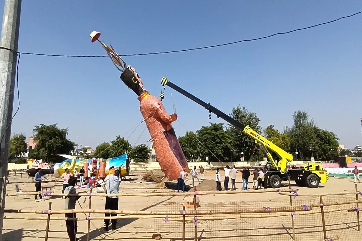 alwar ravan dahan dussehra