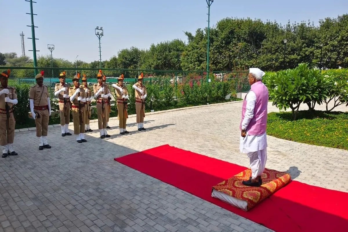 governor haribhau bagde neemrana visit