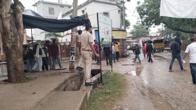 alwar panchayat election voting