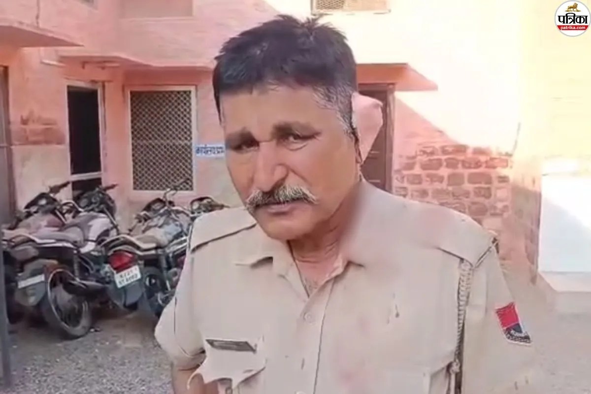 police team attacked in pokaran