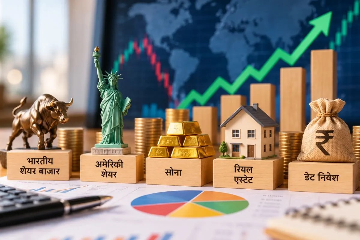 Investment Tips: पिछले 1 साल में निफ्टी-50 ने दिया -7.1% रिटर्न, उधर इन 4 एसेट क्लास ने कराया 25% तक का मुनाफा