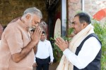 bjp leader chandrashekhar visits minister prahlad patel bungalow