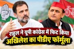 Rahul and Akhilesh PDA, Congress new president
