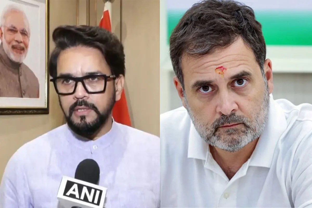 अनुराग ठाकुर का राहुल गांधी पर तीखा हमला, ‘बिना तथ्यों के केवल अराजकता फैलाना जानते हैं विपक्ष के नेता’