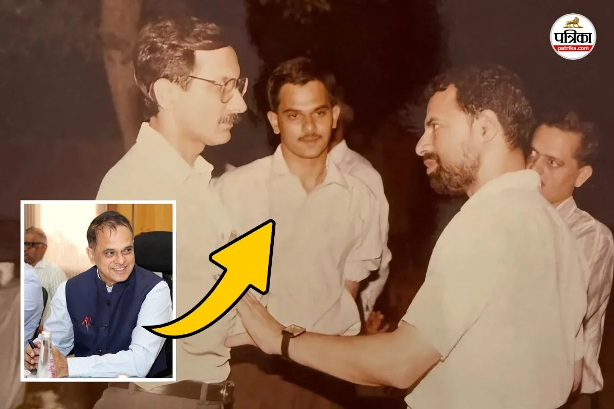 rajasthan cs v srinivas shares 30 year old throwback photo with veteran ias officers