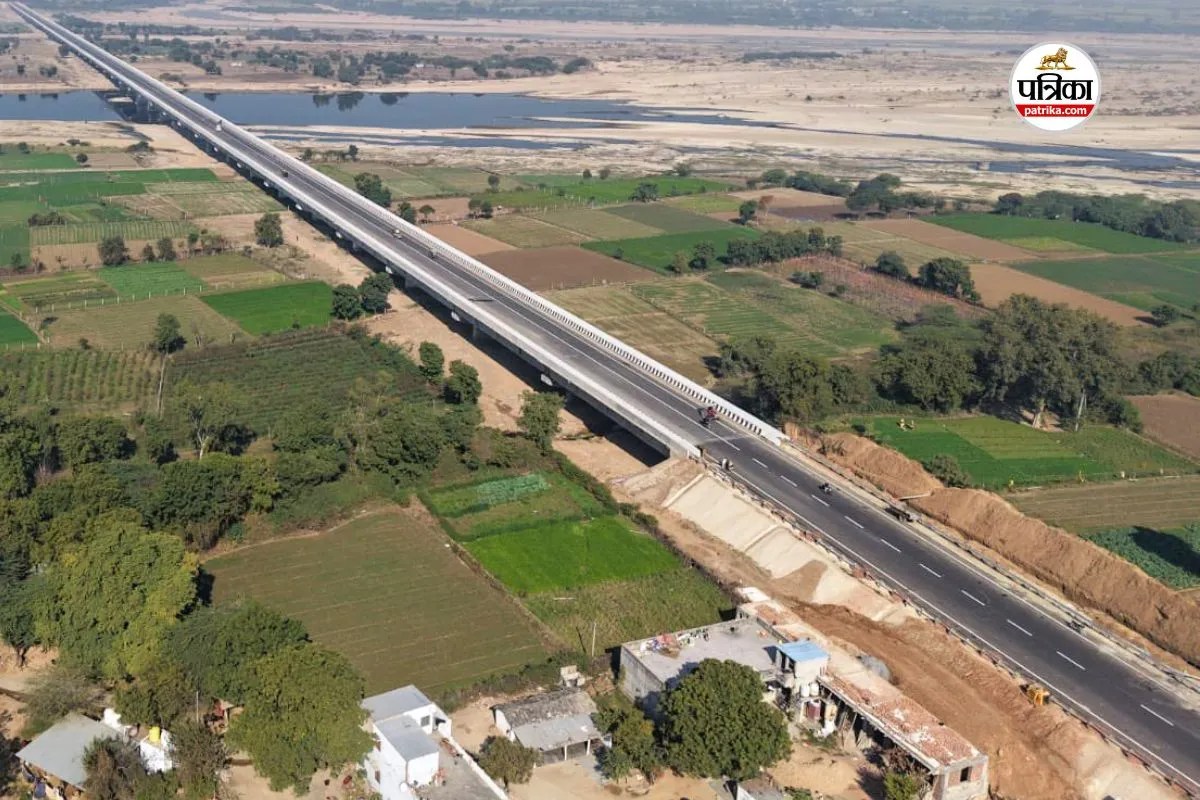 rajasthan longest high level bridge banas river tonk completed