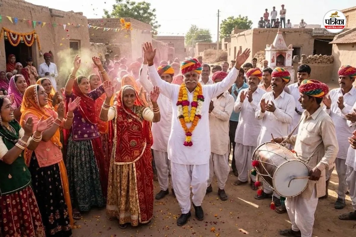 rajasthan panchayat new democracy sarpanch elected unopposed consensus