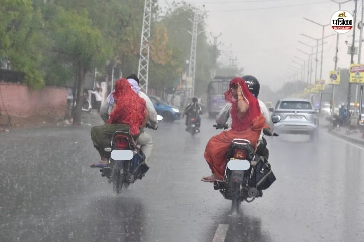 weather forecast rajasthan these places 13 Oct 14 Oct Light moderate rain