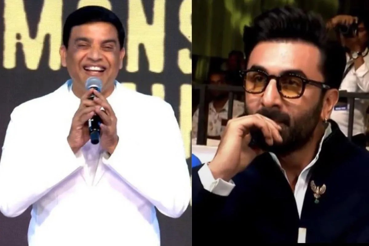 Ramayana Pre Release Event Dil Raju Mistakes Ranbir Kapoor called ranveer singh