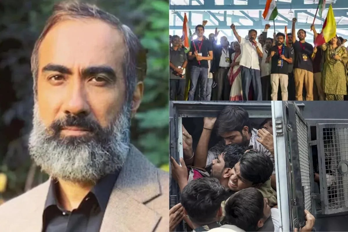 Ranvir Shorey react CJP Protest in Delhi called murder of democracy protests that hijack country