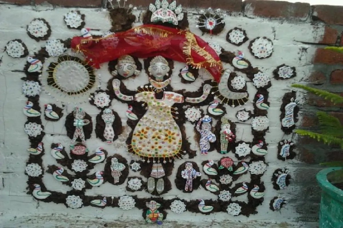 sanjhi art