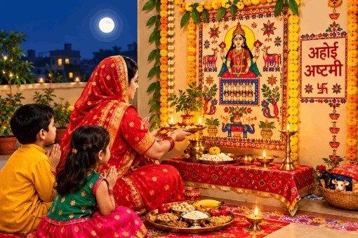 ahoi ashtami puja can avert crises for children
