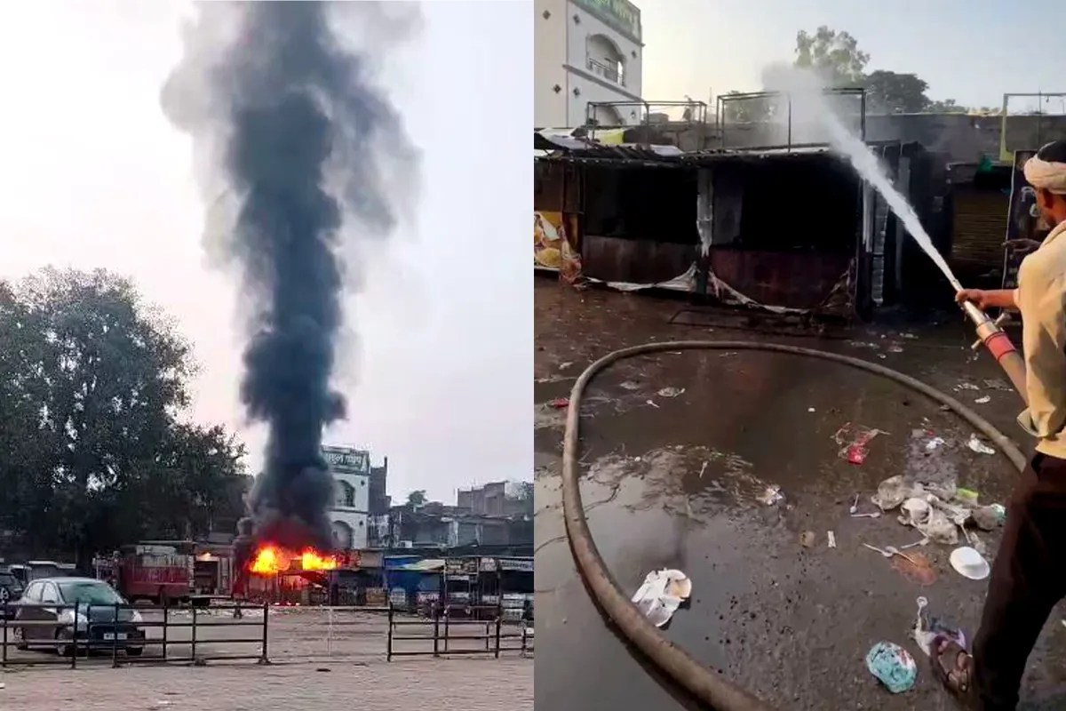 Chaupati Shops Fire