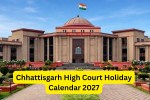 CG High Court Holiday Calendar 2027