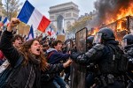 student protest in france