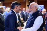 Rishi Sunak meets Prime Minister Narendra Modi