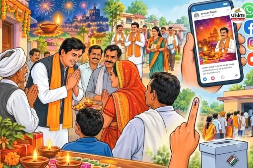 rajasthan panchayat election candidate got big opportunity trying woo voter