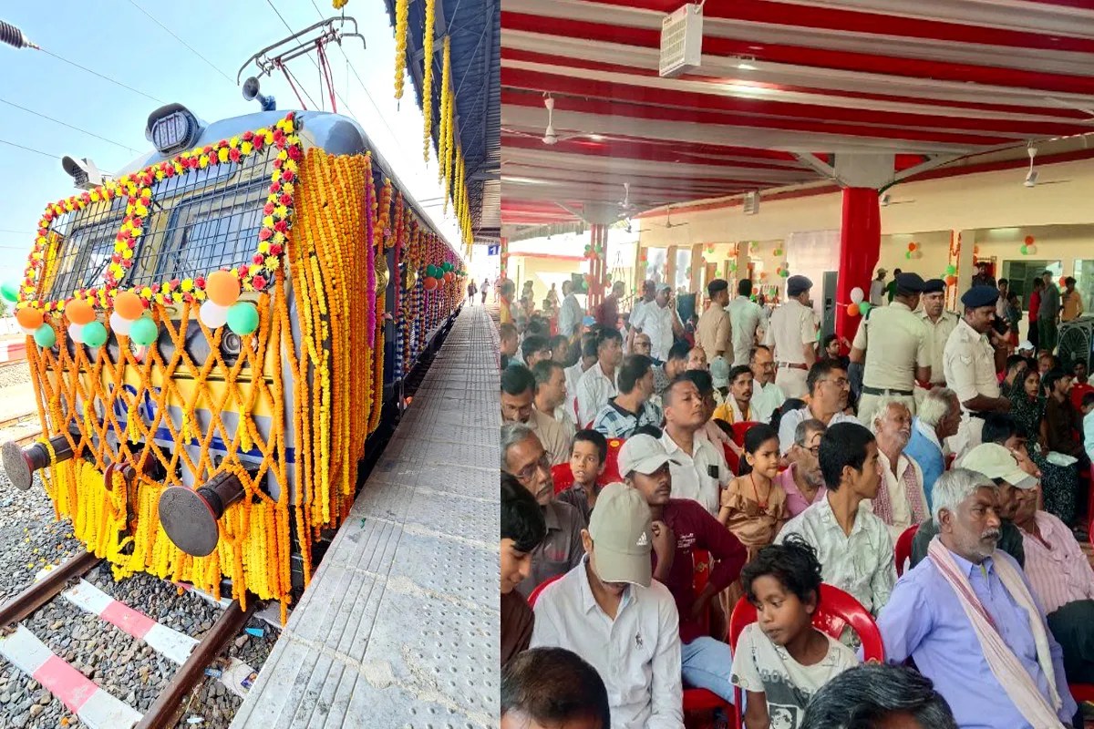 देवेंद्रनगर-चुरहट ट्रेन को हरी झंडी, आजादी के बाद पहली बार रेल नेटवर्क से जुड़ा सीधी