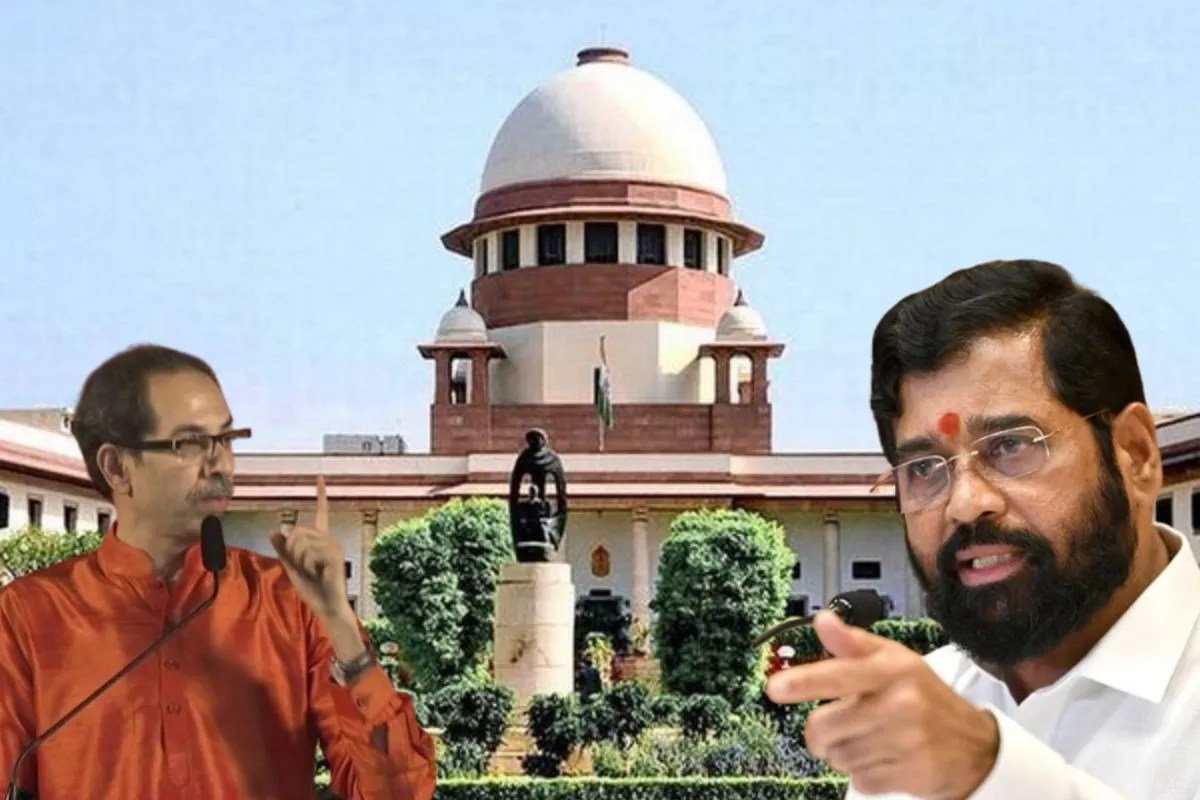 शिवसेना मामले में सुप्रीम कोर्ट ने बहुमत तय करने पर सवाल उठाए