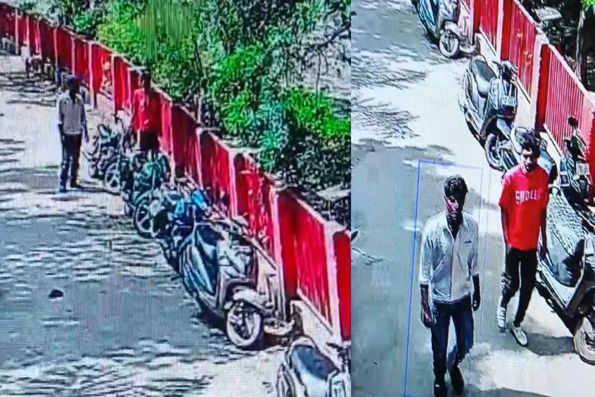 अंतिम संस्कार में आए लोगों की बाइकों पर चोरों की नजर, विदिशा में संदिग्धों ने तोड़ा कैमरा