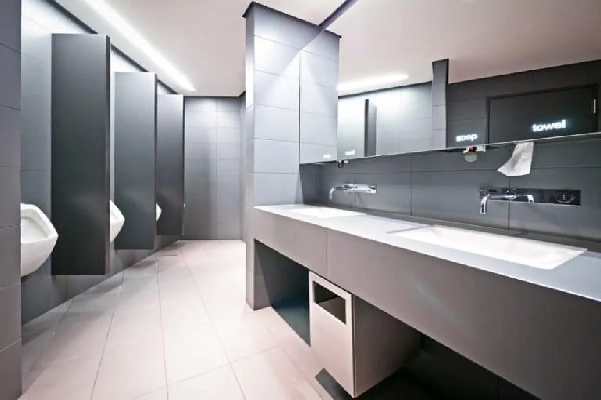 washrooms