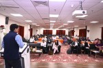 नवाचार और स्टार्टअप इकोसिस्टम पर प्रतिभागियों को जानकारी देते विशेषज्ञ (फोटो सोर्स : Ritesh Singh )