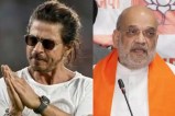 Shahrukh Khan Wishing Amit Shah